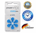 EXP: 6/2028 Powerone Implant Plus Battery ( For Cochlear Implant Devices )