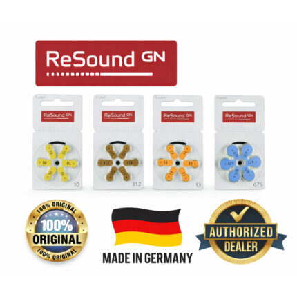 ReSound GN Hearing Aids Battery（ Size 10, 312, 13, 675 ）/ Bateri Alat Pendengaran / 助听器电池